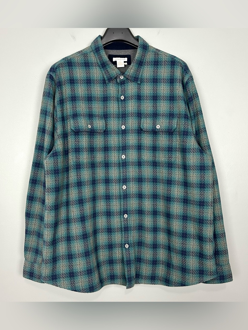 carbon2cobalt Honeycomb Cotton Lined Shirt-Jac Men’s Size XL Button Down Pockets